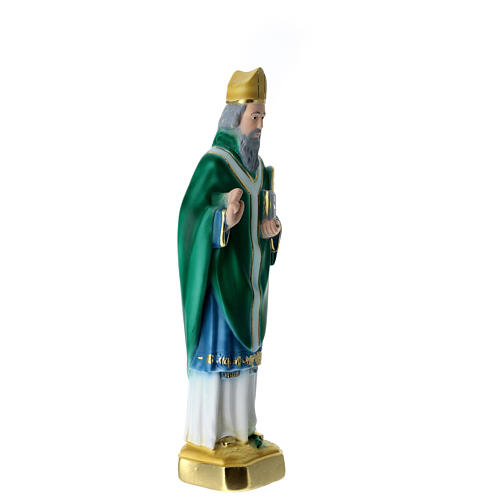 Statue Saint Patrick plâtre 30 cm 3
