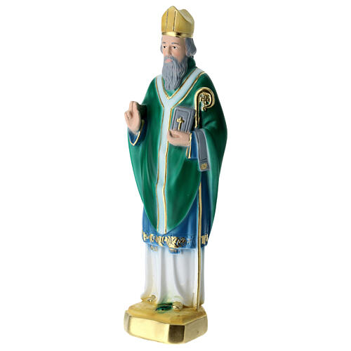 Statua St. Patrick 30 cm gesso 2