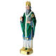 Saint Patrick statue in plaster, 30 cm s2