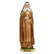 Saint Clare statue in plaster, 30 cm s1