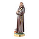 Figurka Święty Franciszek 30cm gips masa perłowa s2