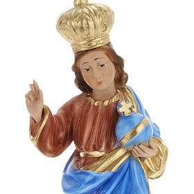 Saint Salvator statue in plaster, 30 cm