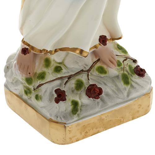 Madonna Lourdes 40 cm Gipsheiligenfigur 3