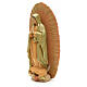 Madonna Lourdes 40 cm Gipsheiligenfigur s8