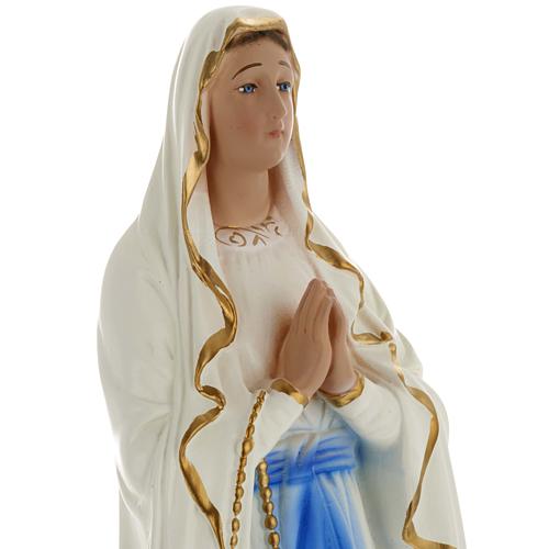 Estatua Nuestra Señora de Lourdes 40 cm. yeso 2