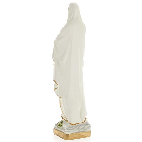 Estatua Nuestra Señora de Lourdes 40 cm. yeso 5