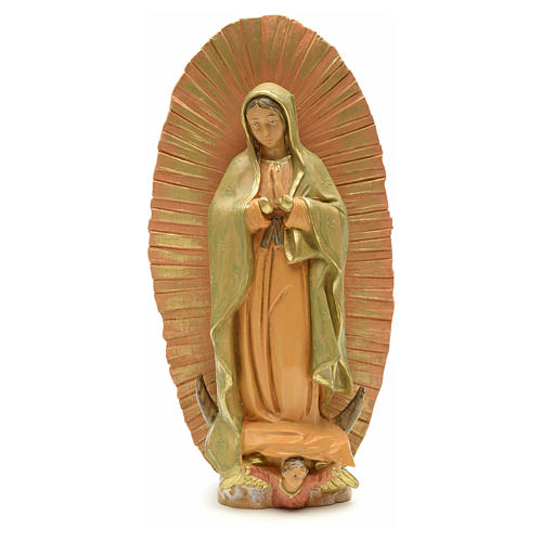 Estatua Nuestra Señora de Lourdes 40 cm. yeso 6