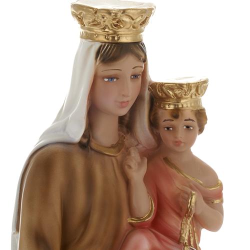 Gipsheiligenfigur Madonna vom Berg Karmel 40 cm 2