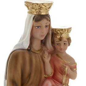 Statua Madonna del Carmine 40 cm gesso