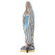 Gipsheiligenfigur Madonna Lourdes 40 cm perlmuttfarben s2
