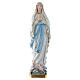 Our Lady of Lourdes, pearlized plaster statue, 40 cm s1