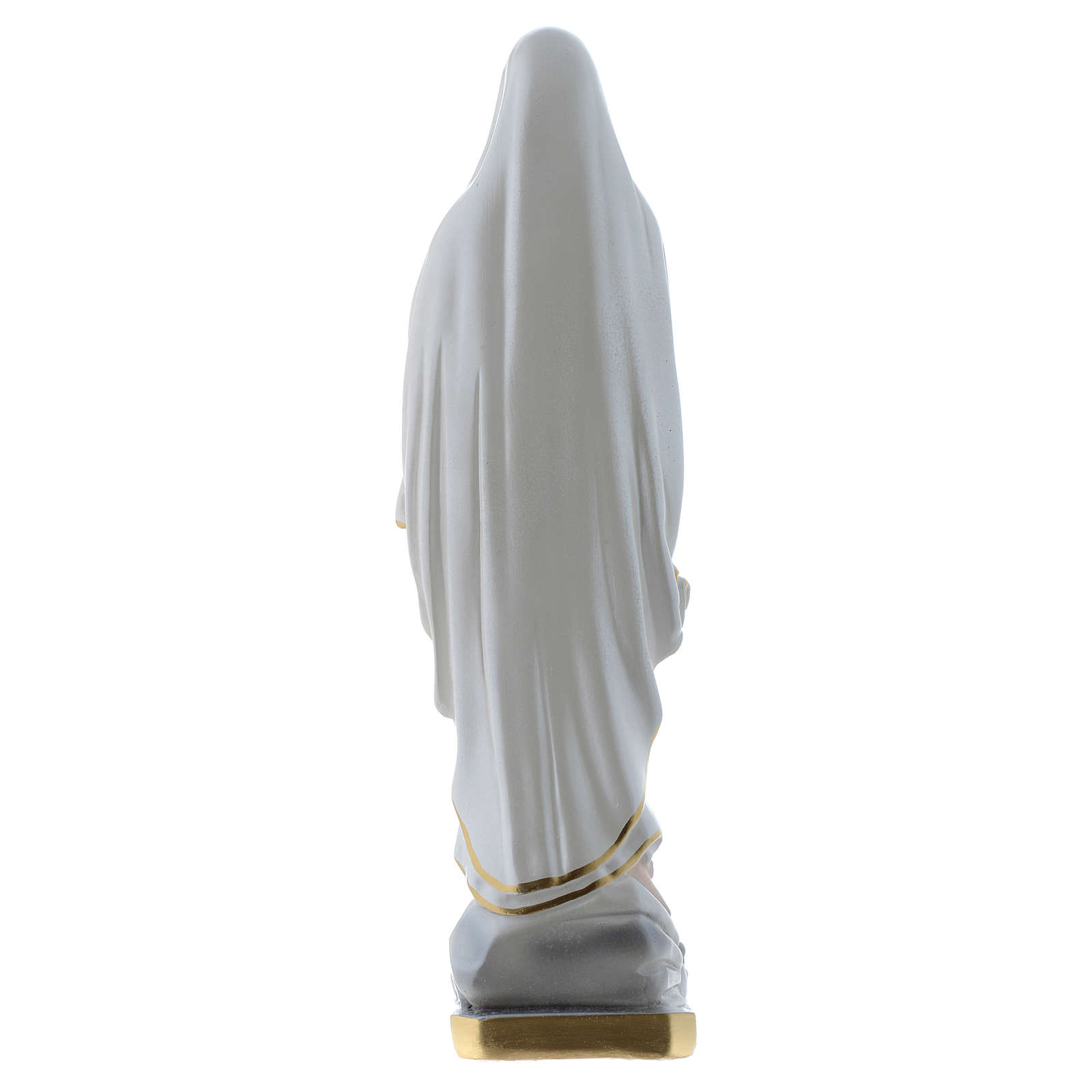 Ancienne Statuette Vierge Marie en Terre Cuite Palais du Rosaire - Vintage French Finds