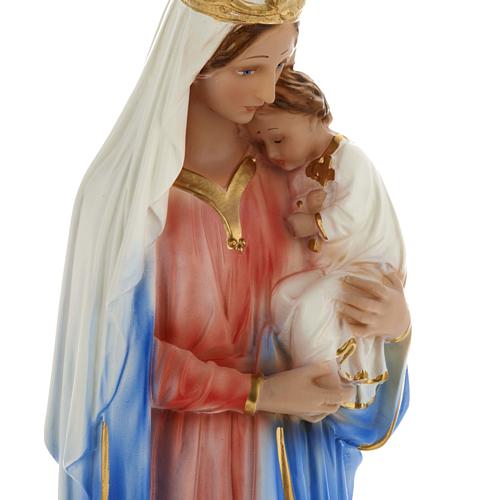 Statue Vierge et enfant Jésus plâtre 40 cm 2