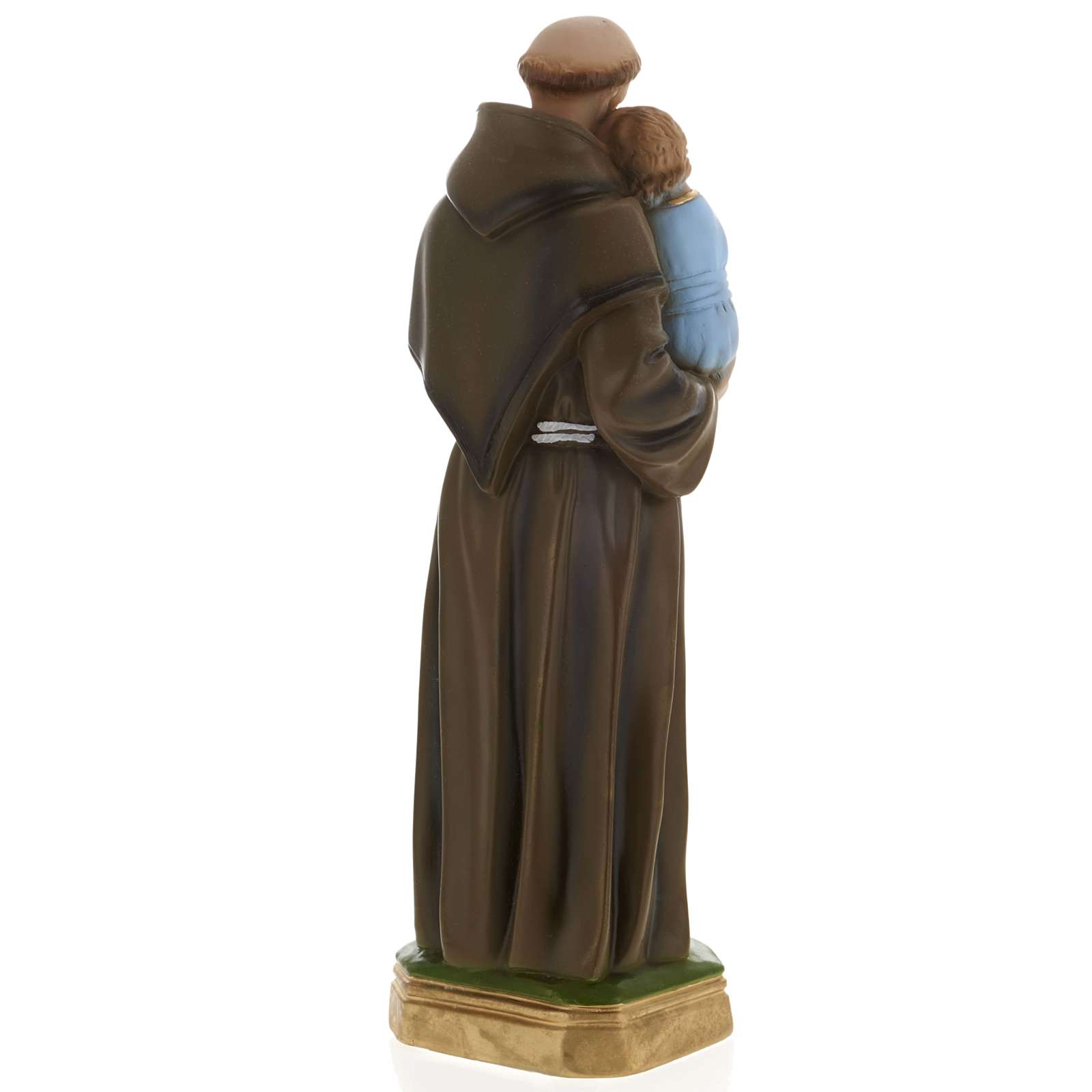 Saint Anthony of Padua plaster statue, 40 cm | online sales on HOLYART ...