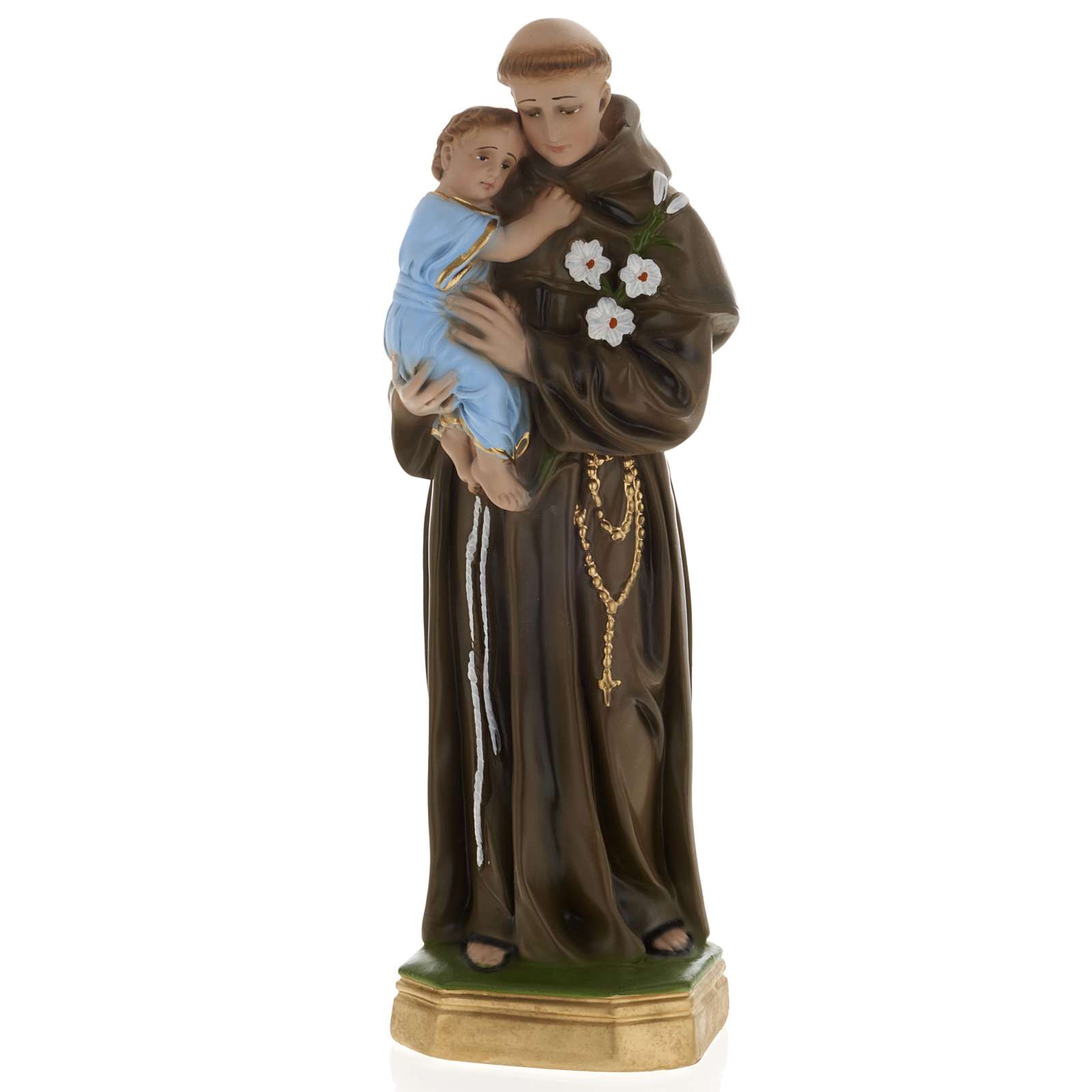 Statue Saint Antoine de Padoue plâtre 40 cm | vente en ligne sur HOLYART