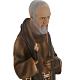Gipsheiligenfigur Heiliger Pio von Petralcina 40 cm s1