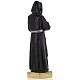 Saint Francis of Paola statue in plaster, 20 cm s4