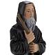 Estatua San Francisco de Paula 20 cm. yeso s2