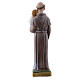 Saint Anthony of Padua statue in pearlized plaster, 20 cm s4
