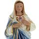 Gipsheiligenfigur Heiliges Herz Mariä 20 cm s2