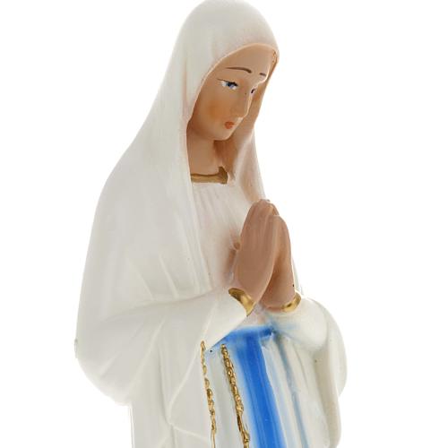 Gipsheiligenfigur Notre Dame de Banneux 20 cm 2