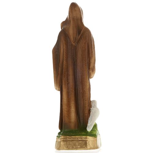 Saint Benedict plaster statue, 20 cm 4