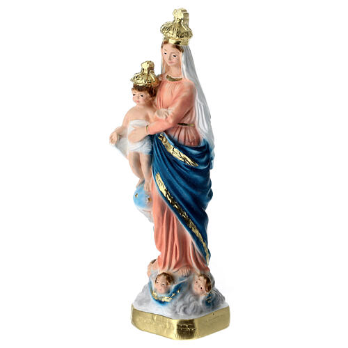 Our Lady of Victory statue in plaster,  20 cm 2