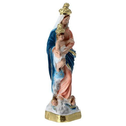 Our Lady of Victory statue in plaster,  20 cm 3