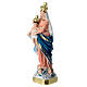 Our Lady of Victory statue in plaster,  20 cm s2