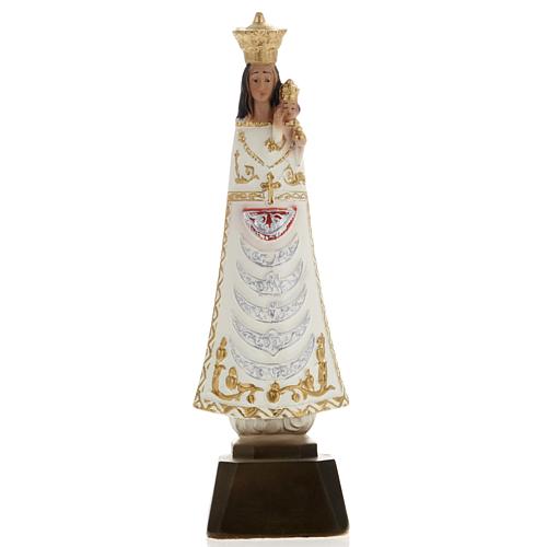 Estatua Virgen de Loreto yeso 25 cm. 1
