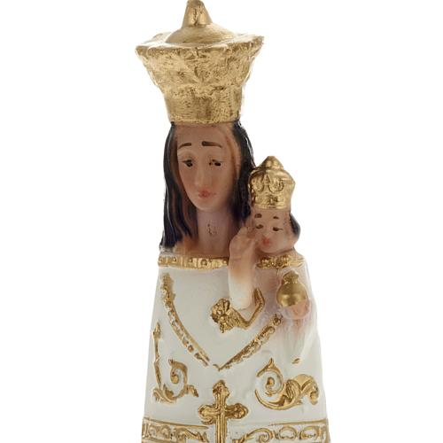 Estatua Virgen de Loreto yeso 25 cm. 2