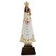 Estatua Virgen de Loreto yeso 25 cm. s1