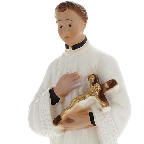Statua San Luigi gesso 20 cm 2