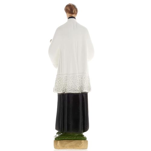 Statua San Luigi gesso 20 cm 3