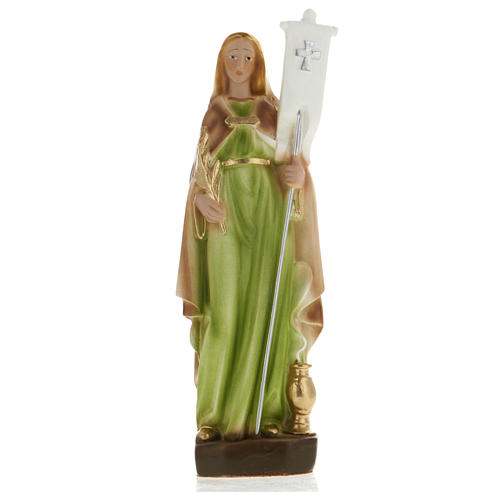 Statua Santa Odilia 20 cm gesso 1