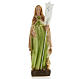 Statua Santa Odilia 20 cm gesso s1