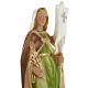 Statua Santa Odilia 20 cm gesso s2