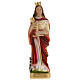 Saint Barbara plaster statue, 20 cm s1