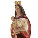 Saint Barbara plaster statue, 20 cm s2