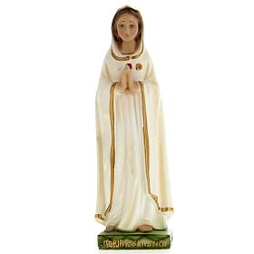 Our Lady of Rosa Mistica statue in plaster, 20 cm