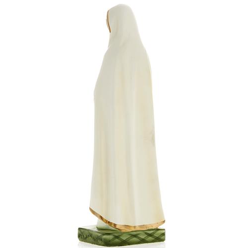 Our Lady of Rosa Mistica statue in plaster, 20 cm 3