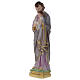 Gips perlmuttfarben Heiliger Joseph mit Jesuskind 40 cm s4