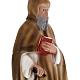 Saint Anthony The Abbot statue in plaster, 25 cm s2