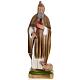 Saint Anthony The Abbot statue in plaster, 25 cm s1