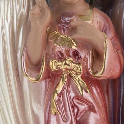 Holy Family statue in plaster, 25 cm 3