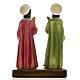 Saints Cosmas and Damian statue in plaster, 20 cm s4