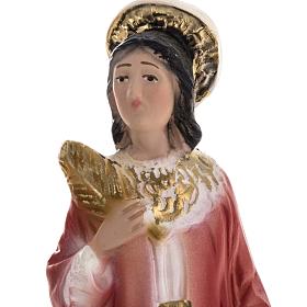 Saints Cosmas and Damian statue in plaster, 20 cm