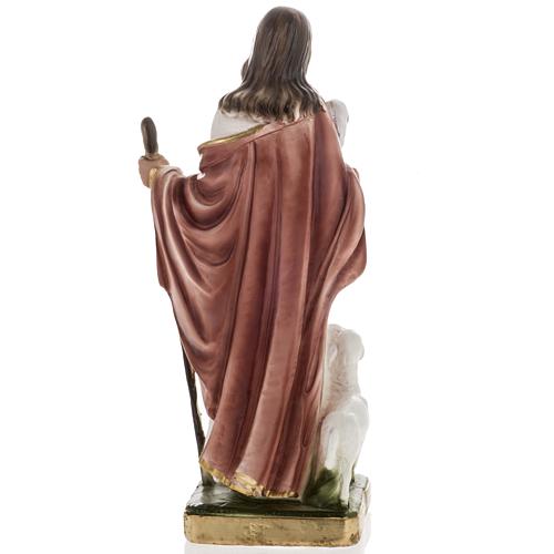 Statue Jésus le bon Berger plâtre 30 cm 6