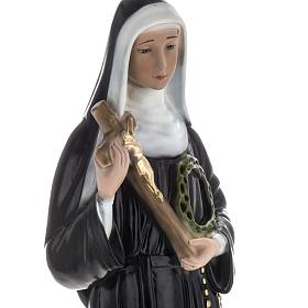 Saint Rita Statue in plaster, 60 cm