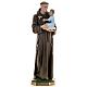 Saint Anthony of Padua statue in plaster, 60 cm s1